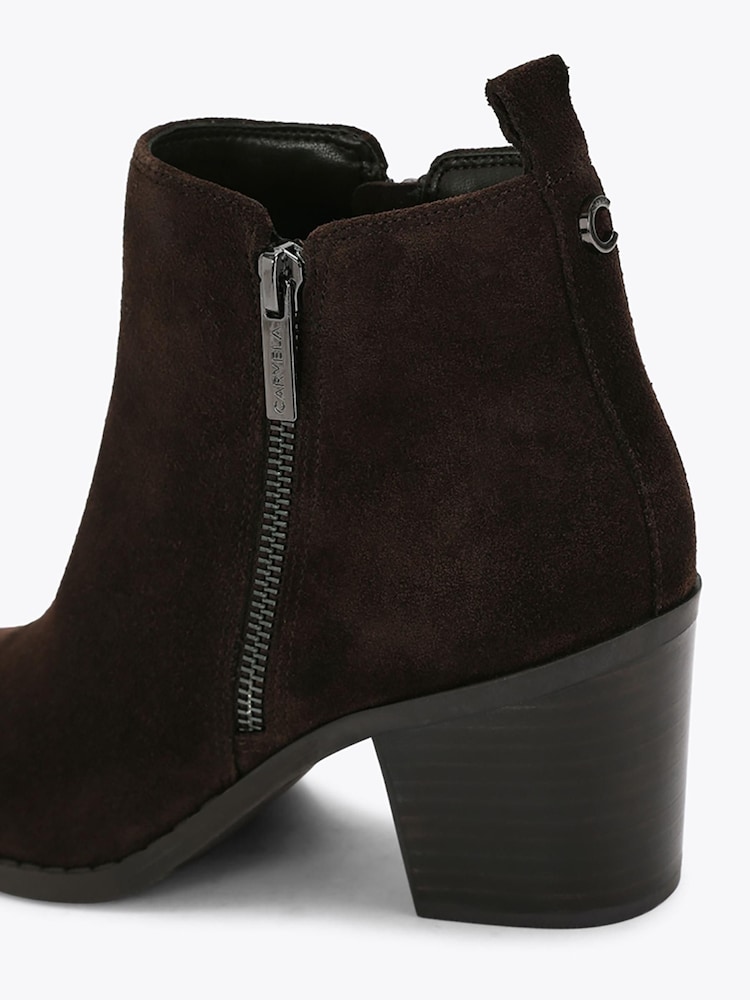 Carvela Brown Salvetti Zip Ankle Boots - Image 5 of 5 Carvela Brown Salvetti Zip Ankle Boots - Image 5 of 5