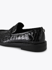Carvela Black Lentini Loafer Shoes - Image 4 of 5