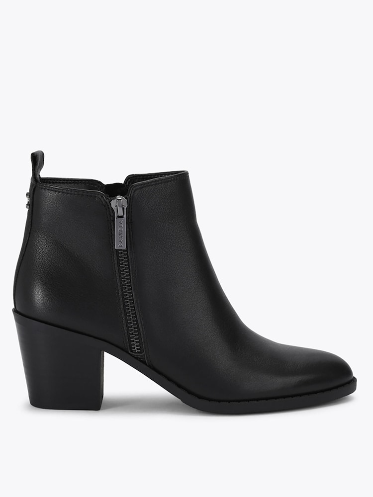 Carvela Black Salvetti Zip Ankle Boots - Image 2 of 5 Carvela Black Salvetti Zip Ankle Boots - Image 2 of 5