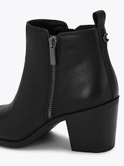 Carvela Black Salvetti Zip Ankle Boots - Image 3 of 5