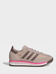 adidas Originals Brown Sl 72 Rs Shoes - Image 1 of 9