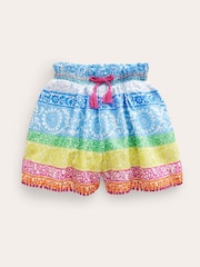 Boden Blue Printed Culottes - Image 1 of 3