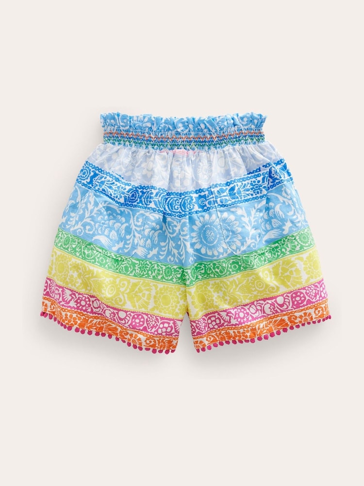 Boden Blue Printed Culottes - Image 2 of 3