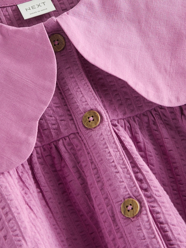 Pink 100% Cotton Summer Dress (3mths-7yrs) - Image 7 of 7