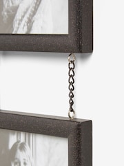 Set of 5 Black Hanging Salvage Picture Frames - Image 5 of 6