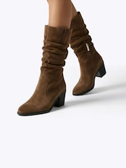 Carvela Natural Salvetti Slouch Boots - Image 1 of 5