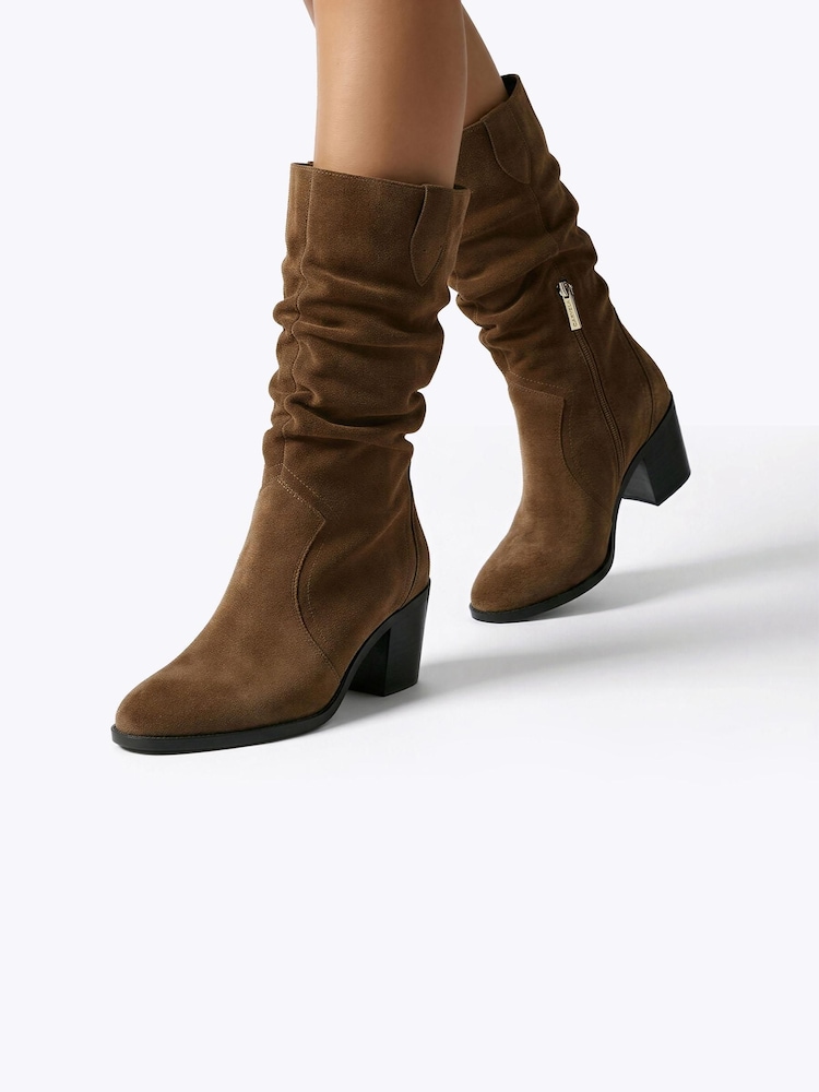 Carvela Natural Salvetti Slouch Boots - Image 1 of 5 Carvela Natural Salvetti Slouch Boots - Image 1 of 5
