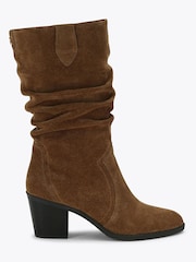 Carvela Natural Salvetti Slouch Boots - Image 2 of 5