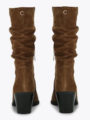 Carvela Natural Salvetti Slouch Boots - Image 4 of 5