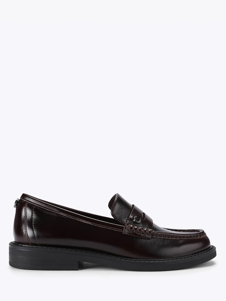 Carvela Red Lentini Loafer Shoes - Image 2 of 5 Carvela Red Lentini Loafer Shoes - Image 2 of 5