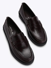 Carvela Red Lentini Loafer Shoes - Image 3 of 5