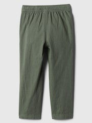 Gap Green Linen Blend Tapered Pull On Trousers (6mths-5yrs) - Image 2 of 2