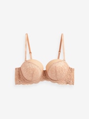 Lipsy Wattierter Multiway-Push-up-BH mit Spitzenverzierungen - Bild 6 von 6