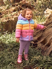 JoJo Maman Bébé Multi Mouse Puffer Jacket - Image 1 of 6