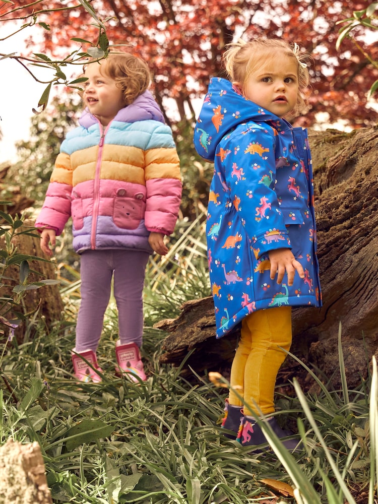 JoJo Maman Bébé Multi Mouse Puffer Jacket - Image 2 of 6