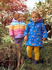 JoJo Maman Bébé Multi Mouse Puffer Jacket - Image 5 of 6