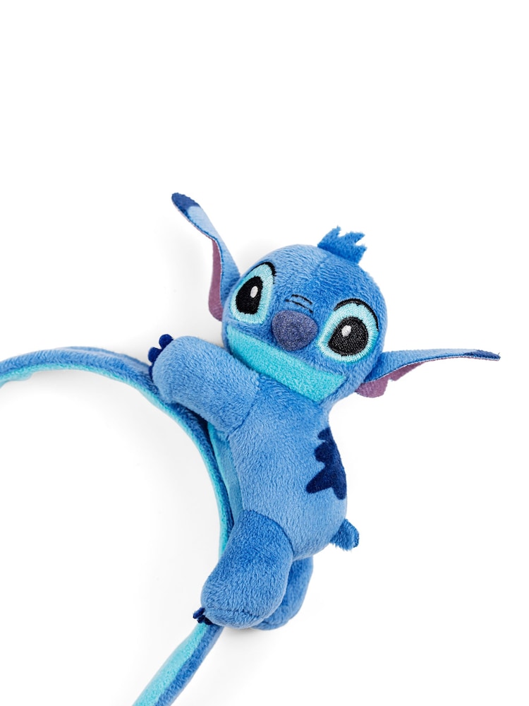 Peers Hardy Blue Stitch Plush Headband - Image 2 of 2