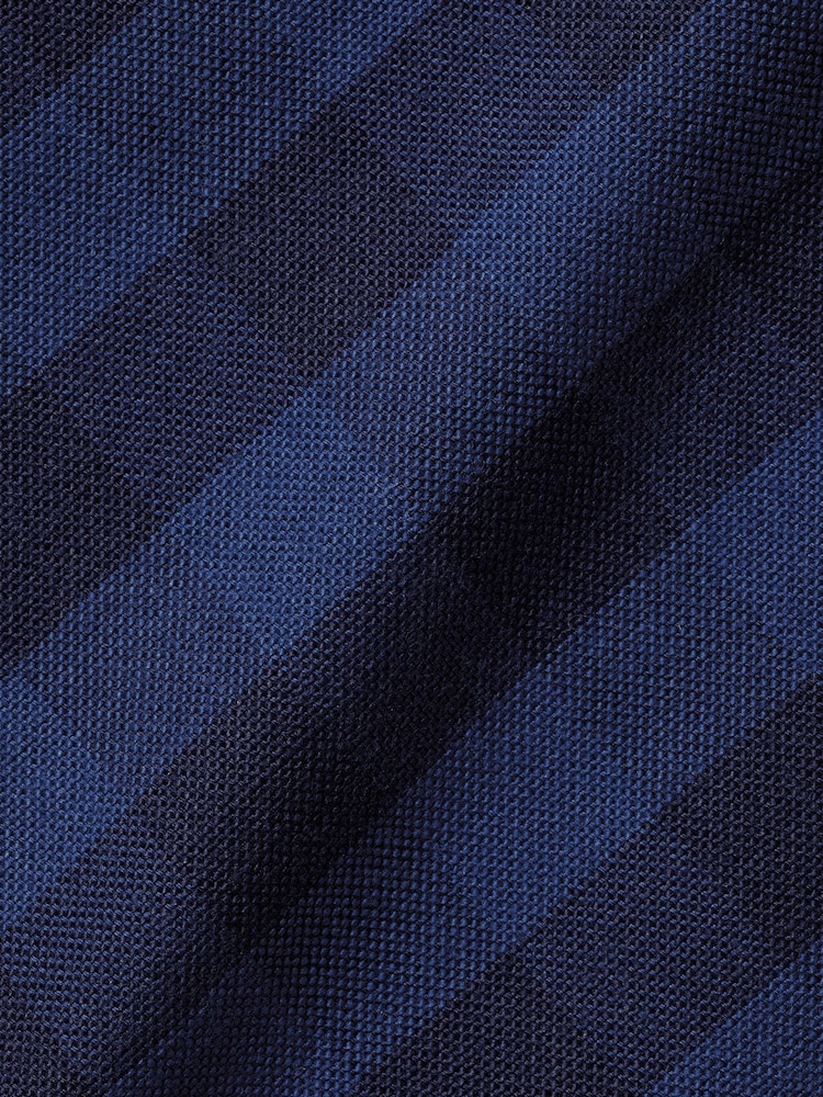 Charles Tyrwhitt Blue Gingham Button-Down Washed Oxford Slim Fit 100% Cotton Shirt - Image 7 of 7