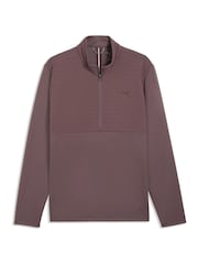Puma Brown Cloudspun Tech Hybrid Insulated Jacket - Image 1 of 2