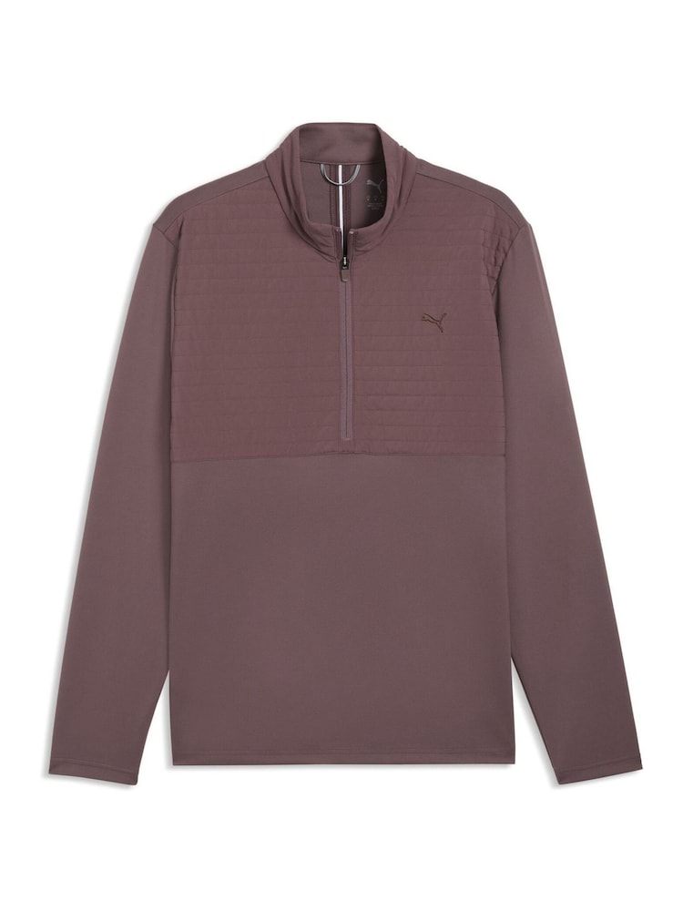 Puma Brown Cloudspun Tech Hybrid Insulated Jacket - Image 1 of 2