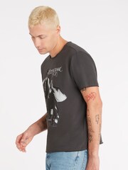 Amplified Grey Fleetwood Mac Rumours 100% Cotton T-Shirt - Image 3 of 4