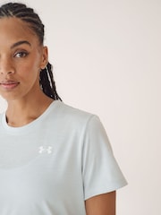 Under Armour Grey Tech Twist Crew Neck T-Shirt - Image 4 of 7