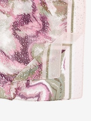 Pink Marble Lightweight Scarf - Image 4 of 4