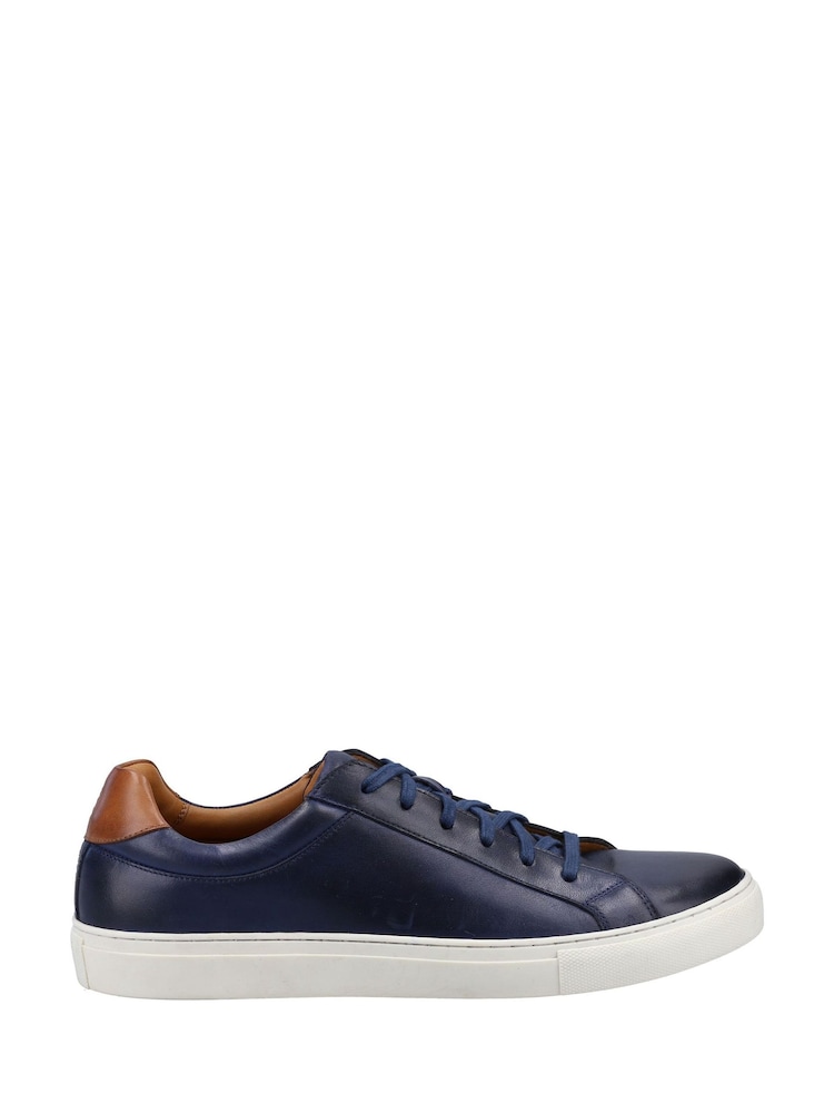 Hush Puppies Colton Cupsole Brown Trainers - Image 1 of 4
