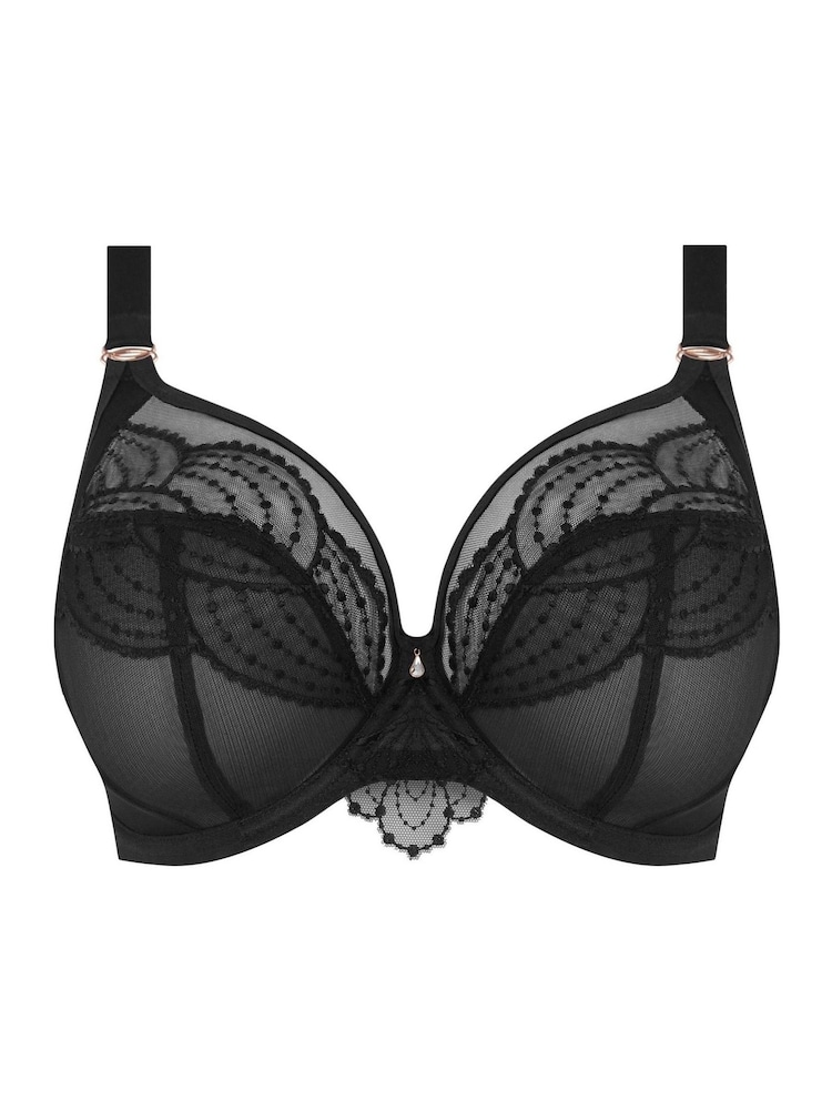 Elomi Black Priya Under Wire Plunge Bra - Image 3 of 3