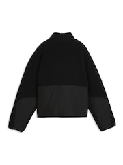Puma Black Re:Fibre Fleece Relaxed Jacket - Image 6 of 6