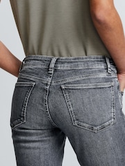 Grey Low Bootcut Jeans - Image 4 of 6