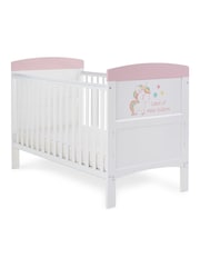 Obaby White Grace Inspire Cot Bed - Image 2 of 6