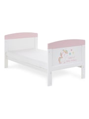 Obaby White Grace Inspire Cot Bed - Image 5 of 6