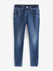 Dark Blue Low Skinny Jeans - Image 4 of 5