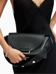 AllSaints Black Celeste Cross-Body Bag - Image 7 of 8