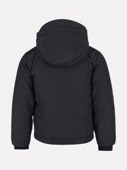 New Balance Black Lifestyle Contrast Puffer Coat - Image 3 of 5