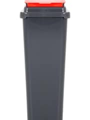 Wham 3 Piece Grey 25L Plastic Recycle Bin - Image 5 of 6