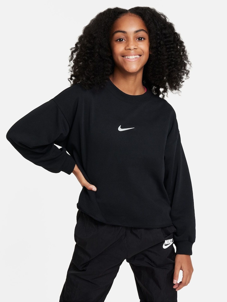 Nike Black Dri-FIT Dance Sweatshirt - Image 1 of 8