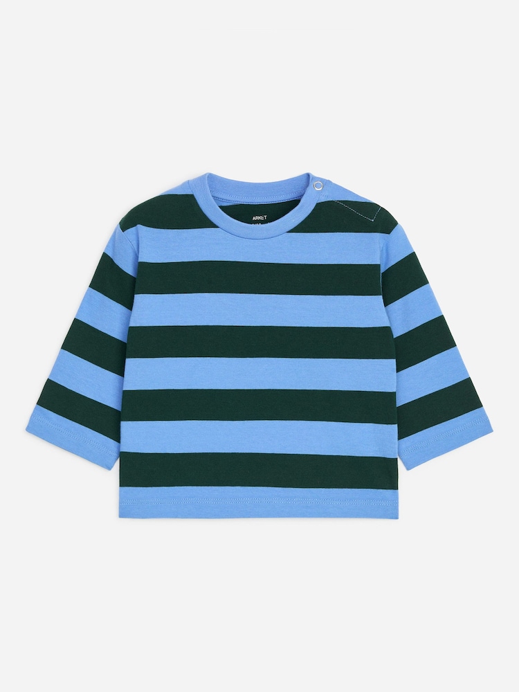 ARKET Blue Long Sleeve Top - Image 1 of 3 ARKET Blue Long Sleeve Top - Image 1 of 3