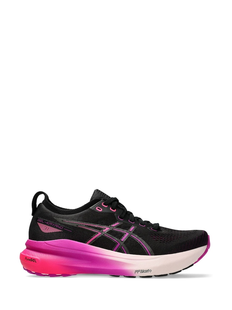 črna - ASICS Ženske Gel Kayano 31 Trenerji - Slika 1 iz 8