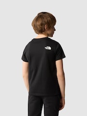 The North Face Black Chrome Teen Simple Dome Short Sleeve T-Shirt - Image 2 of 4