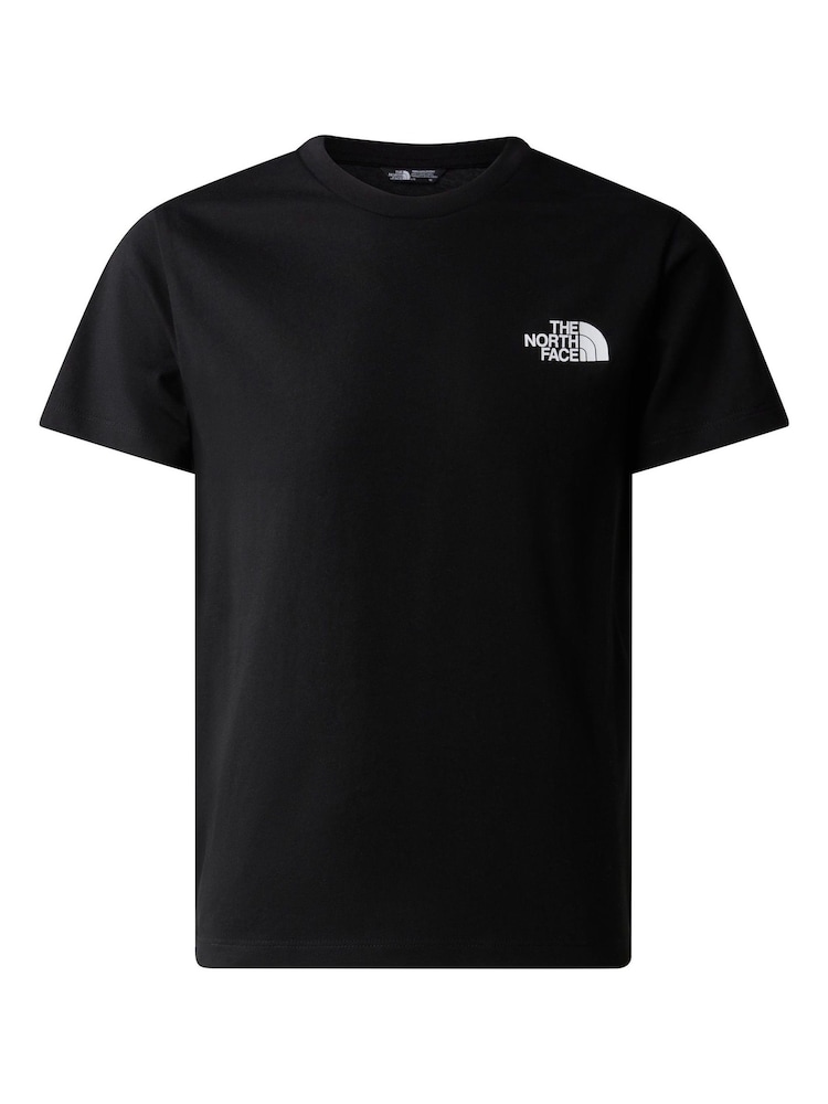 The North Face Black Chrome Teen Simple Dome Short Sleeve T-Shirt - Image 3 of 3