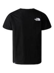 The North Face Black Chrome Teen Simple Dome Short Sleeve T-Shirt - Image 4 of 4