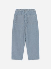 ARKET Blue Baggy Hickory Striped Jeans - Image 2 of 2