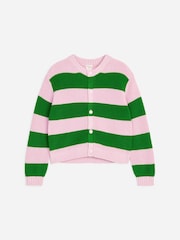 ARKET Green Cotton Cardigan - Image 1 of 3