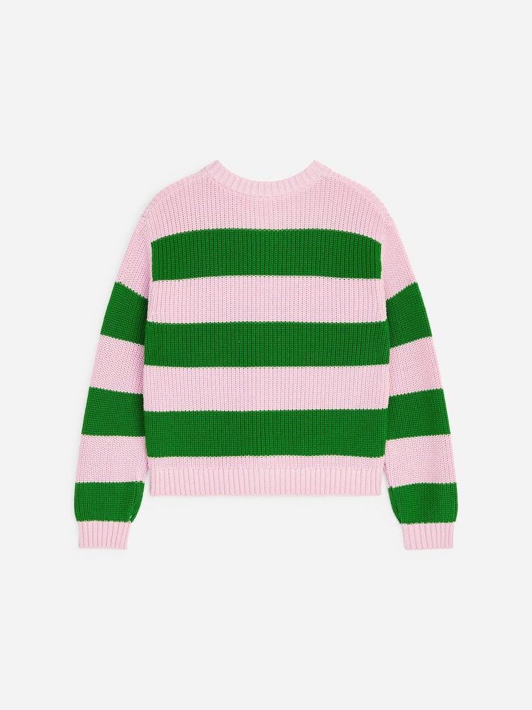 ARKET Green Cotton Cardigan - Image 2 of 3