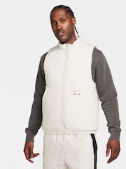 Nike White Sportswear Air Insulated Vest - Image 1 of 6