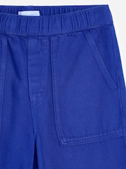 ARKET Blue Relaxed Workwear Trousers - Image 3 of 3