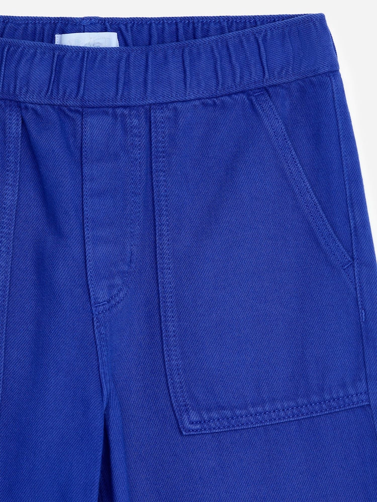 ARKET Blue Relaxed Workwear Trousers - Image 3 of 3 ARKET Blue Relaxed Workwear Trousers - Image 3 of 3
