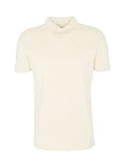 Barbour® Cream Classic Pique Polo Shirt - Image 6 of 6